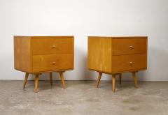 Paul McCobb Paul McCobb Nightstands Planner Group Series Solid Maple for Winchendon - 1792439