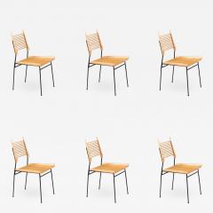Paul McCobb Paul McCobb Planner Group Iron Maple Dining Chairs for Winchendon Furniture - 2236918
