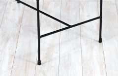 Paul McCobb Paul McCobb Planner Group Leather Iron Bench for Winchendon Furniture - 2473655