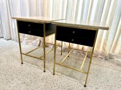 Paul McCobb Paul McCobb Side Tables 8712 with Original Marble Tops PAIR - 4641524
