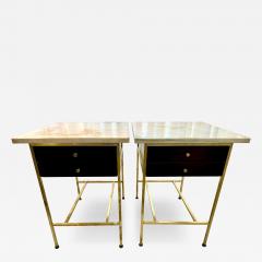 Paul McCobb Paul McCobb Side Tables 8712 with Original Marble Tops PAIR - 4679040