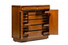 Paul McCobb Paul McCobb Walnut Mid Century Modern Wardrobe Chest for Widdicomb c 1963 - 4480691