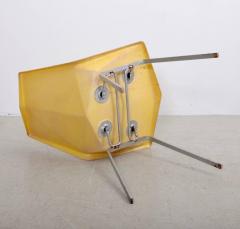 Paul McCobb Paul McCobb Yellow Origami Side Chair on Rare Solid Base USA 1950s - 532965