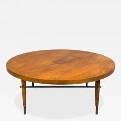 Paul McCobb Paul McCobb attr Coffee Table Walnut Brass USA 1950s - 4688767