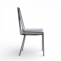 Paul McCobb Paul McCobb for Arbuck Pavilion Collection Iron Dining Chairs Set of 6 - 4443962