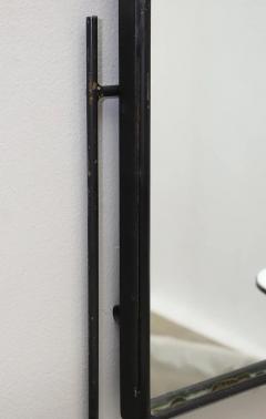 Paul McCobb Paul McCobb for Bryce Originals Mirror and Shelf Wrought Iron Milk Glass 1950s - 4317426