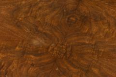 Paul McCobb Paul McCobb for Calvin Furniture Co American Mid Century Circular Walnut and Ca - 4655460