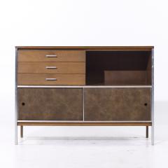 Paul McCobb Paul McCobb for Calvin Linear Mid Century Walnut Credenza - 4057764