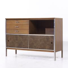 Paul McCobb Paul McCobb for Calvin Linear Mid Century Walnut Credenza - 4057765