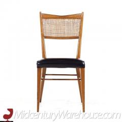 Paul McCobb Paul McCobb for Calvin Mahogany and Cane Dining Chairs Set of 6 - 3426787