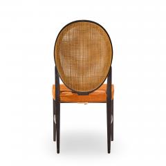 Paul McCobb Paul McCobb for Calvin Mid Century Double Cane Mahogany Dining Chair Set of 6 - 4532617