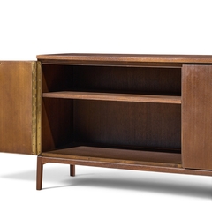 Paul McCobb Paul McCobb for Calvin Mid Century Mahogany Credenza - 4794761