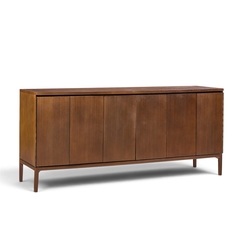 Paul McCobb Paul McCobb for Calvin Mid Century Mahogany Credenza - 4796064