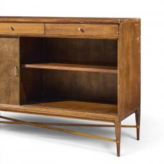 Paul McCobb Paul McCobb for Calvin Mid Century Mahogany and Brass Credenza - 4644359