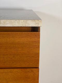 Paul McCobb Paul McCobb for Calvin Travertine Top Credenza - 3875356