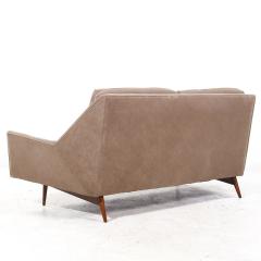 Paul McCobb Paul McCobb for Directional Mid Century Angle Arm Sofa - 3829380