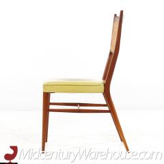 Paul McCobb Paul McCobb for Directional Mid Century Bleached Mahogany and Cane Dining Chairs - 3685267