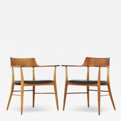 Paul McCobb Paul McCobb for Directional Mid Century Occasional Lounge Chairs Pair - 3758439