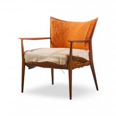Paul McCobb Paul McCobb for Directional Mid Century Walnut Lounge Chair - 4573326