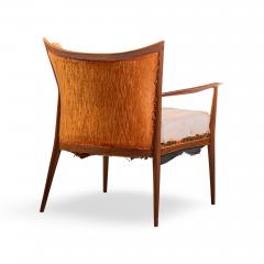 Paul McCobb Paul McCobb for Directional Mid Century Walnut Lounge Chair - 4573330