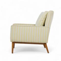 Paul McCobb Paul McCobb for Directional Model 302 Mid Century Walnut Lounge Chairs Pair - 4319592