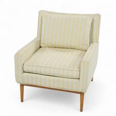 Paul McCobb Paul McCobb for Directional Model 302 Mid Century Walnut Lounge Chairs Pair - 4319599