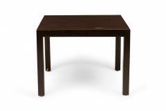 Paul McCobb Paul McCobb for Dunbar Parsons Style Dark Finished Wooden End Side Table - 2789982