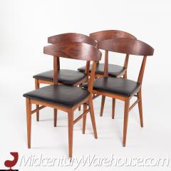 Paul McCobb Paul McCobb for Lane Components Mid Century Walnut Dining Chairs Set of 4 - 2581414