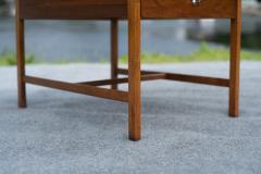 Paul McCobb Paul McCobb for Lane Delineator Walnut Chrome Side or End Table - 4190844