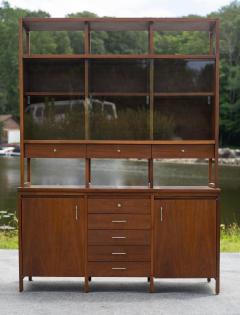 Paul McCobb Paul McCobb for Lane Delineator Walnut Rosewood Cabinet Bookshelf 271 62 63 - 4254319