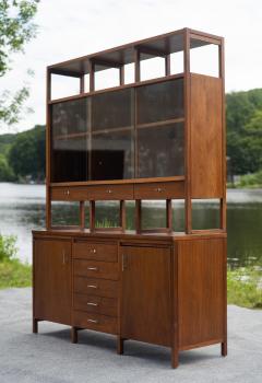 Paul McCobb Paul McCobb for Lane Delineator Walnut Rosewood Cabinet Bookshelf 271 62 63 - 4254320