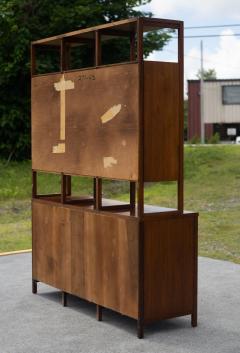 Paul McCobb Paul McCobb for Lane Delineator Walnut Rosewood Cabinet Bookshelf 271 62 63 - 4254331