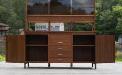 Paul McCobb Paul McCobb for Lane Delineator Walnut Rosewood Cabinet Bookshelf 271 62 63 - 4254332