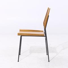 Paul McCobb Paul McCobb for Planner Group MCM Maple and Iron Shovel Dining Chairs Set of 6 - 4077893