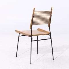 Paul McCobb Paul McCobb for Planner Group MCM Maple and Iron Shovel Dining Chairs Set of 6 - 4077894