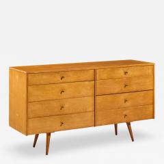 Paul McCobb Paul McCobb for Planner Group Mid Century 8 Drawer Lowboy Dresser - 4555188