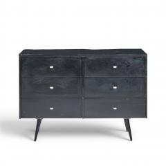 Paul McCobb Paul McCobb for Planner Group Mid Century Ebonized 6 Drawer Dresser - 4609426