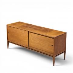 Paul McCobb Paul McCobb for Planner Group Mid Century Maple Sliding Door Credenza - 4659465