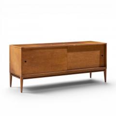 Paul McCobb Paul McCobb for Planner Group Mid Century Maple Sliding Door Credenza - 4659621