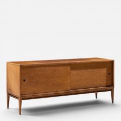 Paul McCobb Paul McCobb for Planner Group Mid Century Maple Sliding Door Credenza - 4659658