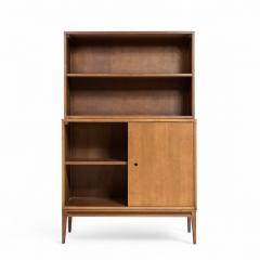Paul McCobb Paul McCobb for Planner Group Mid Century Sliding Door Cabinet with Hutch - 4413169