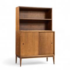 Paul McCobb Paul McCobb for Planner Group Mid Century Sliding Door Cabinet with Hutch - 4413518