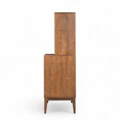 Paul McCobb Paul McCobb for Planner Group Mid Century Sliding Door Cabinet with Hutch Pair - 4413138