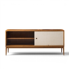 Paul McCobb Paul McCobb for Planner Group Mid Century Sliding Door Credenza - 4704023