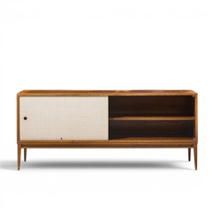 Paul McCobb Paul McCobb for Planner Group Mid Century Sliding Door Credenza - 4704024