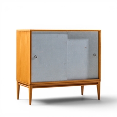 Paul McCobb Paul McCobb for Planner Group Mid Century Sliding Door Credenza with Hutch - 4721654