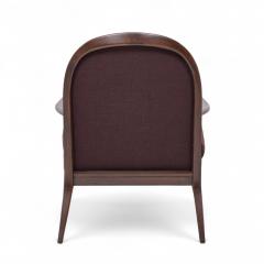Paul McCobb Paul McCobb for Widdicomb Mid Century Walnut Lounge Chairs Pair - 4315261
