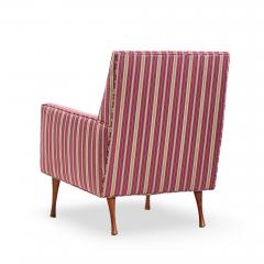 Paul McCobb Paul McCobb for Widdicomb Symmetric Group Mid Century Walnut Lounge Chair Pair - 4499681