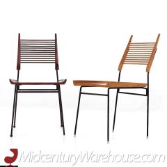 Paul McCobb Paul McCobb for Winchendon Maple and Iron Model 1533 Shovel Chair Pair - 3685282