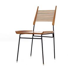Paul McCobb Paul McCobb for Winchendon Mid Century Maple and Iron Model 1533 Shovel Chair - 3685276